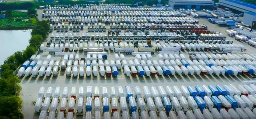 Wuhan Lincheng Longyue Automobile Sales Co., Ltd. productielijn van de fabrikant