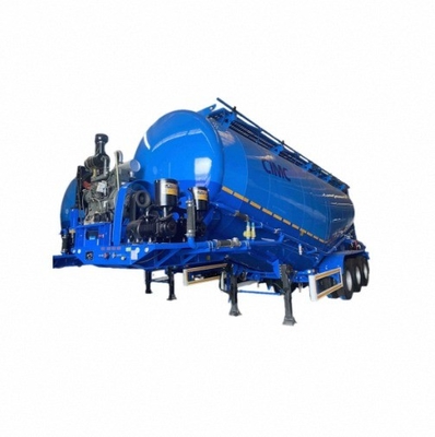 Chinese van poeder Tankwagens 3-assige bulk transport Halve aanhangwagens Cement Transport