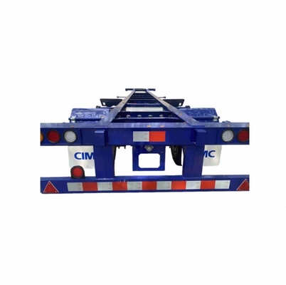 CIMC 3-assige / 2-assige 20ft / 40ft container skelet halve aanhanger