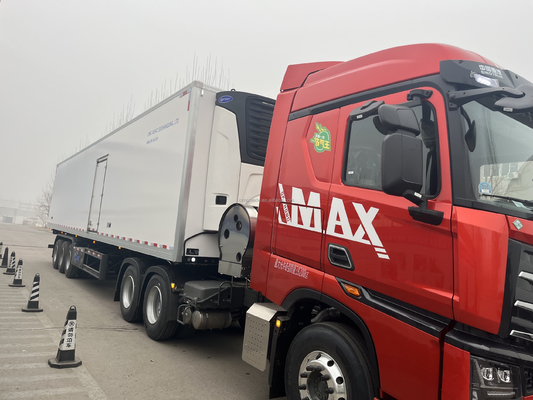 CIMC Transport met koude keten Bevroren half-aanhangwagen Koel-aanhangwagen