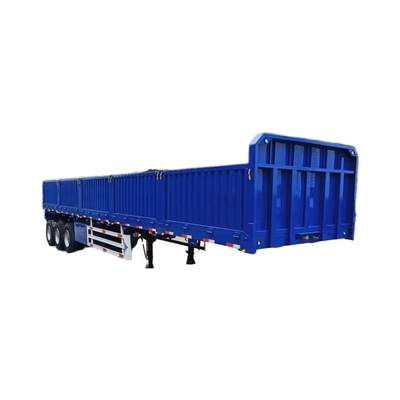 CIMC Zijdekantheining Cargo Trailer Veetauto Trailer Diertransport Semi-trailer Met nuttige zijde deur en drop zijde hek