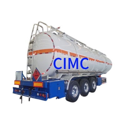 Truck Trailer Solution CIMC Drie-assige olietanker Truck voor veilig vervoer 30000 kg