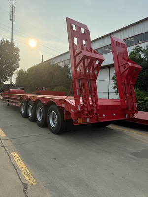 CIMC Factory Outlet Semi-trailer Nieuwe staat staal materiaal laag bed 60 container Semi-trailer