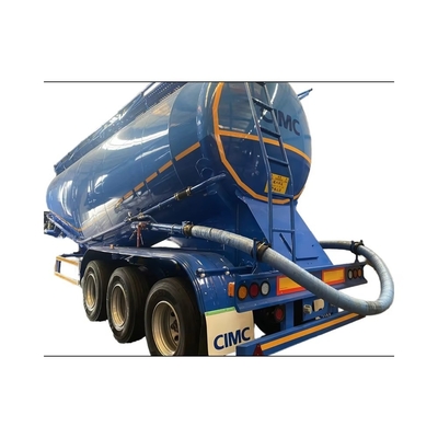 60 ton maximale nuttige lading CIMC meters cement bulker half-trailers tankwagens voor klantvereisten
