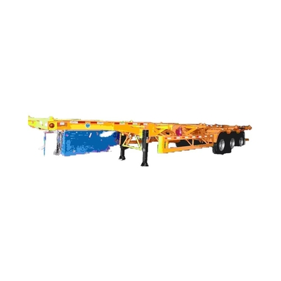CIMC 3-Axle 50T laadhalf-aanhangwagens voor containervervoer met mechanische of luchtophanging