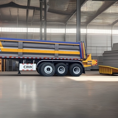 CIMC High-Strength Dump Semi-Trailer Dump Truck