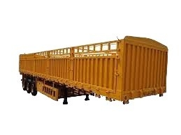 CIMC Promotion 40 Ton Cargo Trailer Chinese Cargo Fence High Intensity Semi Trailer