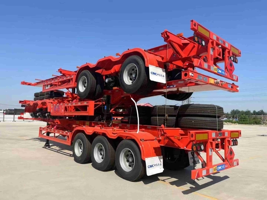 CIMC 3-as 20FT 40ft Container Skeleton Trailer Semi-trailer