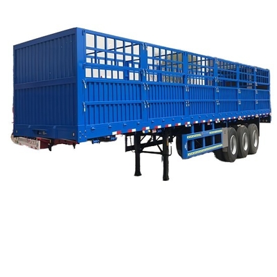 High-Performance Fence Semi Trailer te koop in Afrika: Ideaal voor veilig vervoer van vee, dieren en zware lading
