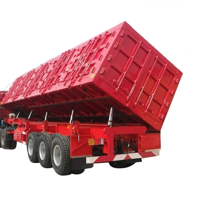 CIMC 40FT 3 Achs tarage gewicht 8,5t 1300*2500mm zware werkzaamheden mechanische ophanging 13pc blad veer Wand zijdelingse rollover halve aanhangwagen