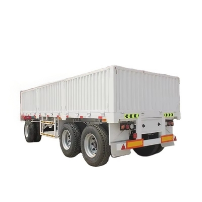 CIMC 40FT 2 Assen 7.5T tara gewicht 12.4*2.48m nuttige lading 40T JOST merk Twee snelheid handmatig bedienbaar landingsgestel hek Halve aanhangwagen