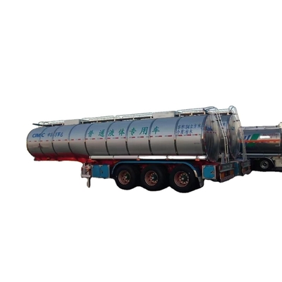 CIMC Chinese fabrikant 3-assig aluminium olie tanktruck fabrieksprijzen half-trailer