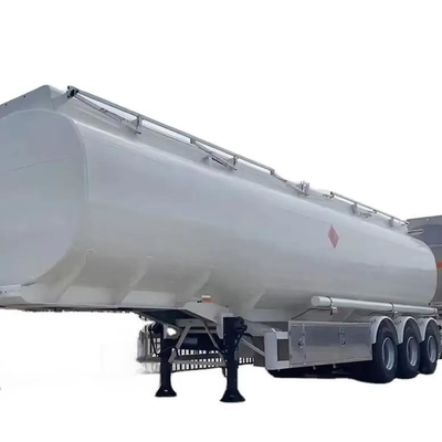 CIMC SA240 Roestvrij staal 3 assen hoogsterk staal met vacuümisolatie cryogene druk LNG gas tank Semi-trailer