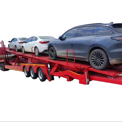 CIMC Nieuwontwerp Car Carrier Trailer Efficiënte vrachtwagen aanhangwagens voor het vervoer van auto's