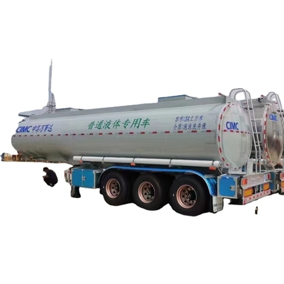 CIMC Directe verkoop van Chinese fabrikant 3-assige olie tankwagen van aluminiumlegering brandstof tankwagen