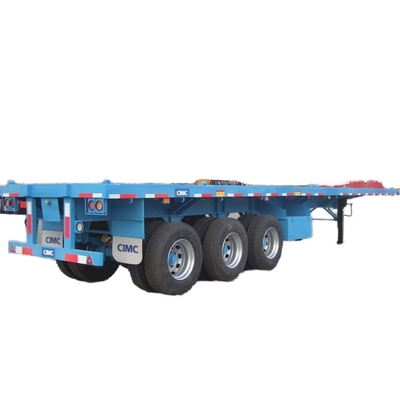CIMC Flatbed Trailer Laatste ontwerp voor optimale prestaties Flatbed Semi Trailer