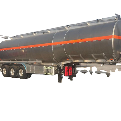 3 assen Capaciteit 42 m3 Roestvrij staal 304 Eenvoudig compartiment Vacuüm 12R22.5 18PR 12 banden 28T landingsgestel Liquid Tanker
