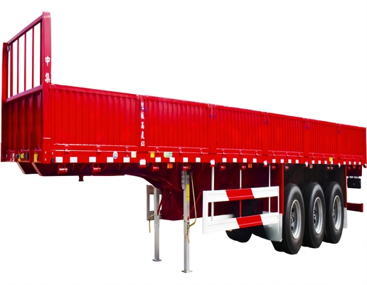 CIMC Nieuwe 3 of 4 assen hoog hek voor runderen vee dieren voedsel graan 60 ton hek Stake vracht semi-trailer vrachtwagen