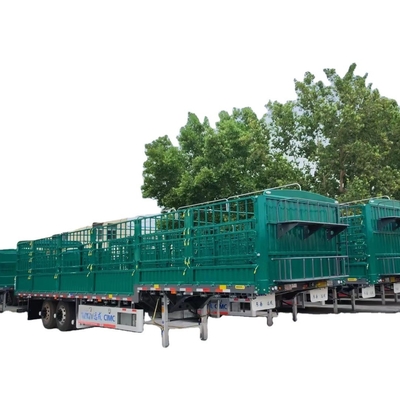 CIMC 3-assige hektruck Cargo Semi-trailer China Leverancier Directe verkoop hek semi-trailer