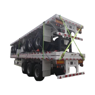 Chinese warmverkopende half-aanhanger platbed board half-aanhanger maximale lading 100T Chinese fabrikant op maat