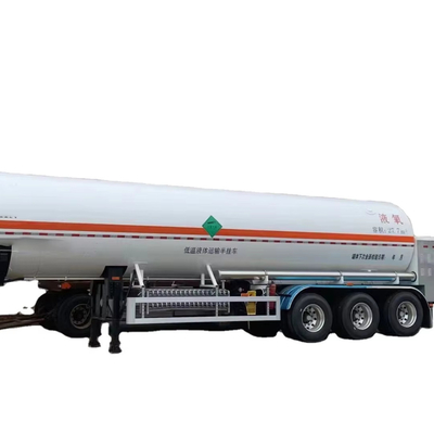CIMC ijzer- of aluminiumlegering Cryogeen vloeibaar gemaakt aardgas stikstof zuurstof 26,5 27,7 cbms of maat van de tankwagen