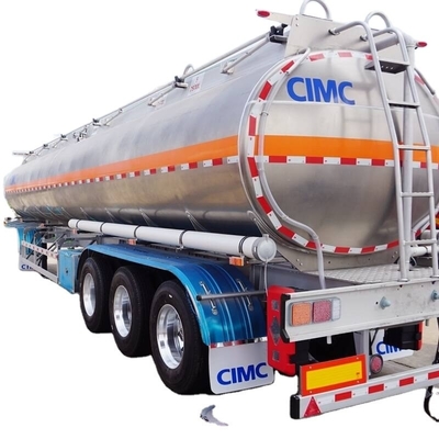 CIMC 33000 40000 45000 50000 60000 60000 Liters 3 Assen Aluminium legering Brandstof Benzine Olie tank Tankwagen Halve aanhangwagen te koop