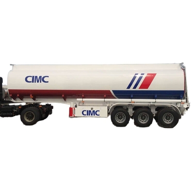 CIMC nieuwste proces hoge sterkte staal drie-assige olietank half-aanhangwagen