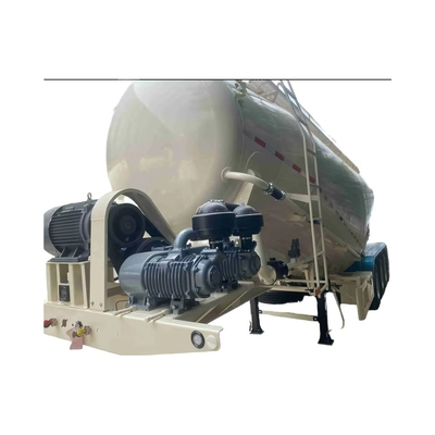 Geavanceerde poeder bulktank half-trailer voor veilig en efficiënt transport van bulkpoeders en korrels