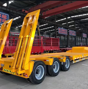 CIMC 3AXLES LAGBED SEMI TRAILER voor het vervoer