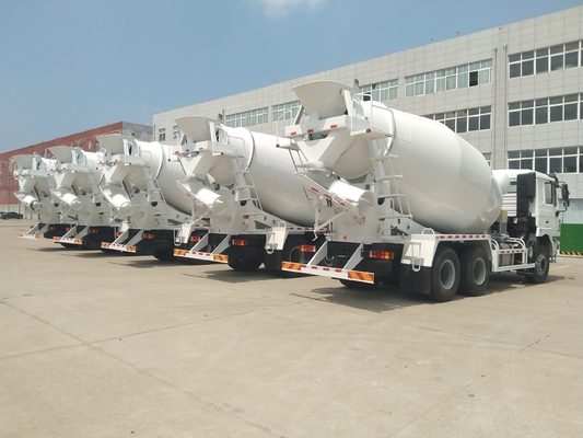 HOWO Diesel aanhanger 12 kubieke meter cement vrachtwagen handgestuur Euro 2 6x4 Betonmixer vrachtwagen