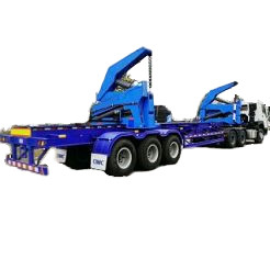 Zijdelingse laadmachine Semi-trailer geoptimaliseerd voor efficiënt container laden en lossen Verbeterde stabiliteit en veiligheid