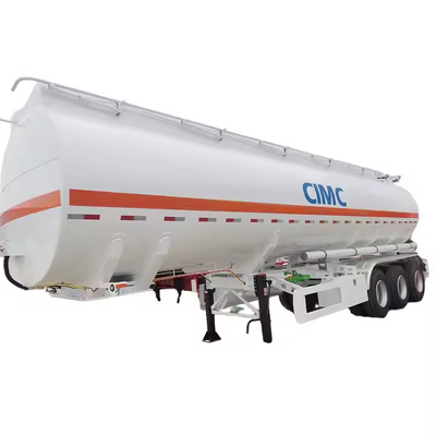 3 assen staal benzine skelet benzine 50000 liter brandstoftank halve aanhanger