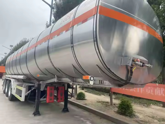 CIMC Multi Function Aluminium Alloy 3 As 25000-70000l Benzintank Oliebrandstoftanker