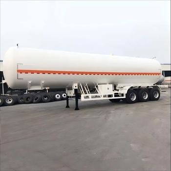 Hoge veiligheid LPG-tank Halve aanhanger voor veilig en efficiënt vervoer van vloeibaar petroleumgas