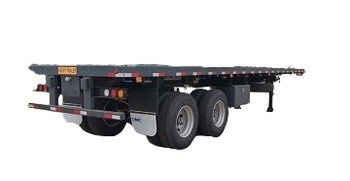 Zware fatbed semi-trailer voor stabiel en efficiënt vervoer van overgrote ladingen