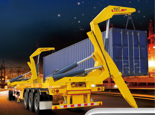 Side Loader Semi-trailer geoptimaliseerd voor efficiënt container laden en lossen Verbeterde stabiliteit en veiligheid Voor verkoop in Afrika