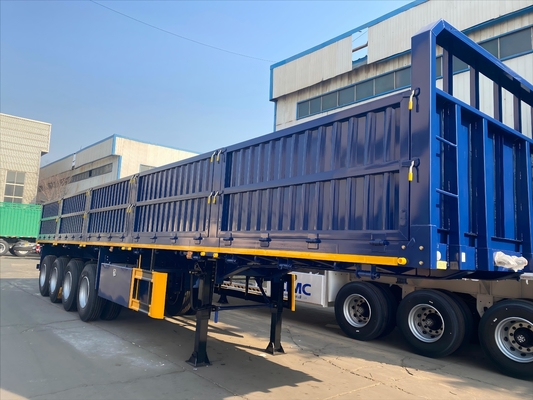 Verbeterde zware zijdewandcontainer Halve aanhangwagen veelzijdig Duurzaam en efficiënt containervervoer