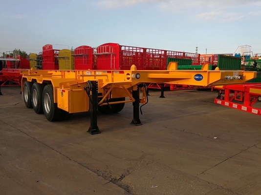 CIMC Voertuigkwaliteitproducten 3 Achsel Skeleton Semi-trailer