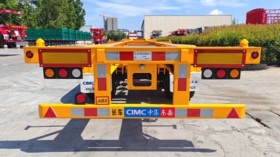 CIMC Container Transport 2/ 3 Achsel Skeleton Halve aanhangwagen