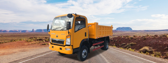 Lichte dumptruck-half-aanhanger: perfect voor efficiënt vervoer en lossen van kleine ladingen en bulkmaterialen
