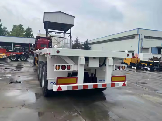CIMC 40/45ft Steel 3/4Axle Oversized en containerized Cargo Extensible Flatbed Trailers