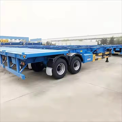 CIMC 2/3 Assen Nutslading 40-45 Ton 20/40 Voeten Containers Chassis Skelet Tractor Halve aanhangwagen