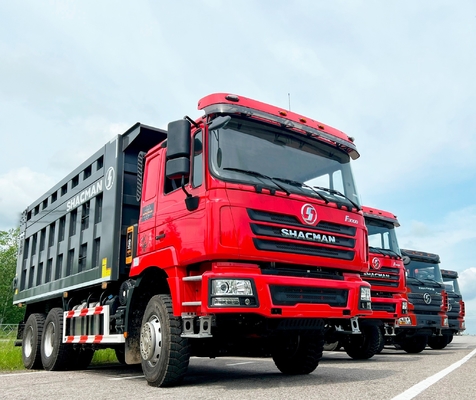 SHACMAN 6*4/8*4 Dump Truck Semi-trailer Ontworpen voor efficiënt transport van bulkmaterialen en afval in Afrika