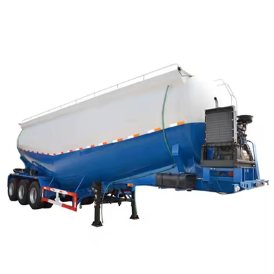 Zware lading droog cement tankers blazer 3 as 45 ton 45 Cbm bulk cement poeder tank semi-truck trailer