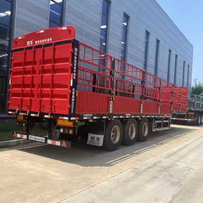 Drijassige zijwandtrailer Staakheining Cargo Semi-trailer Semi-trucktrailer