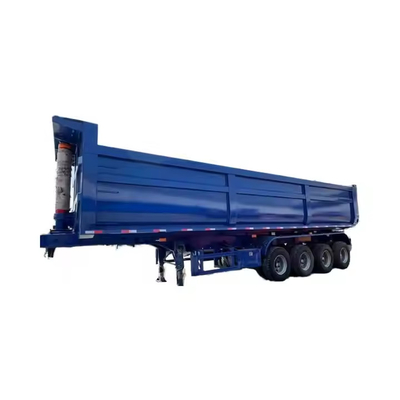 CIMC Truck Trailer 3 axles 4 axles U type achterste dumptrailer U-vorm tipper half-trailer