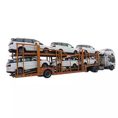2 3 As 6 8 10 Auto-vervoershalve aanhangwagen Twee verdiepingen auto-aanhangwagen voor het slepen van vrachtwagen aanhangwagens