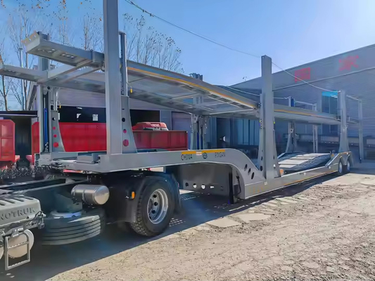 Nieuwe 2/ 3 as zware vrachtwagen Transport Utility Car Carrier Semi-trailer
