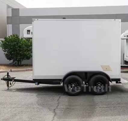 CIMC Kleine mobiele Australische standaard aangepaste mobiele koelruimte voedselopslag koelgekwalificeerde vrachtwagen trailer