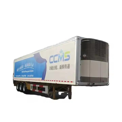 40 - 60 ton halve aanhangwagen koeltruck / koelcontainer aanhangwagen voor de opslag van groenten